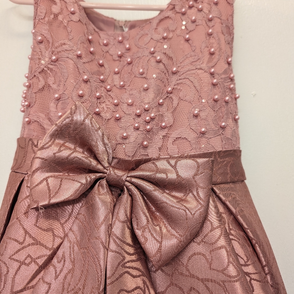Rose-Gold kids dress